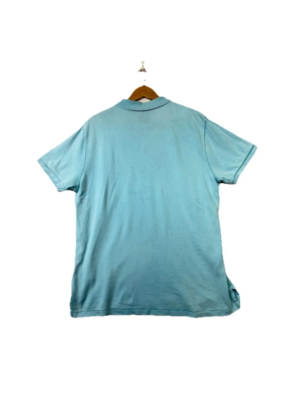 Polo Ralph Lauren Shirt Mens Large Blue Pony Logo Short Sleeve Stretch Polo Golf